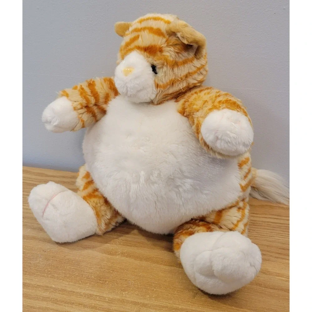Unipak Large Plumpee Orange Tabby Cat 13